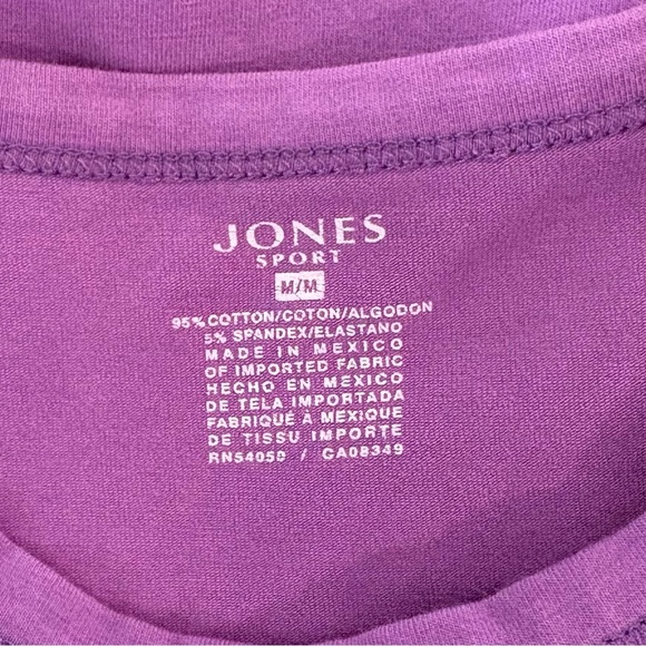 Tommy Hilfiger & Jones Sport Short Sleeve Tee Shirt Set Women M & L Purple Pink - Picture 13 of 15